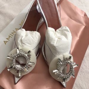 Amina Muaddi Begum Glass 40